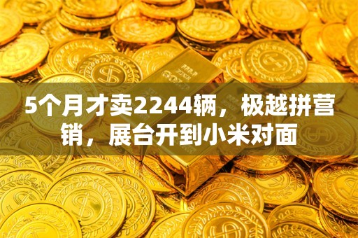 5个月才卖2244辆，极越拼营销，展台开到小米对面