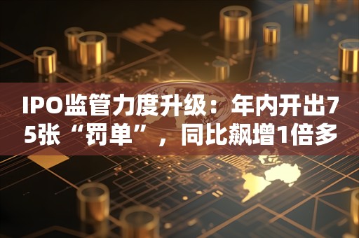 IPO监管力度升级：年内开出75张“罚单”，同比飙增1倍多