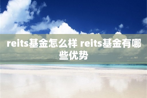 reits基金怎么样 reits基金有哪些优势