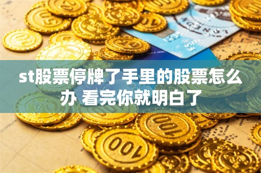 st股票停牌了手里的股票怎么办 看完你就明白了