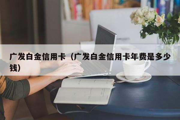 广发白金信用卡（广发白金信用卡年费是多少钱）