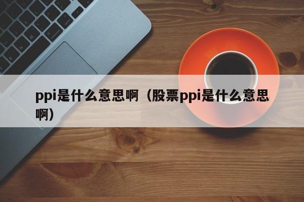 ppi是什么意思啊（股票ppi是什么意思啊）