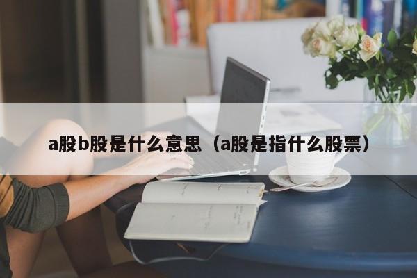 a股b股是什么意思（a股是指什么股票）