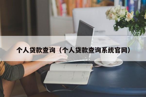 个人贷款查询（个人贷款查询系统官网）