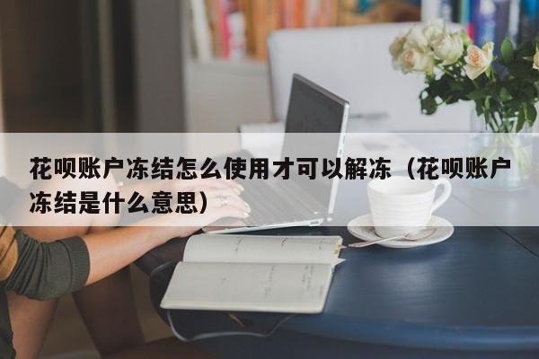 花呗账户冻结怎么使用才可以解冻（花呗账户冻结是什么意思）