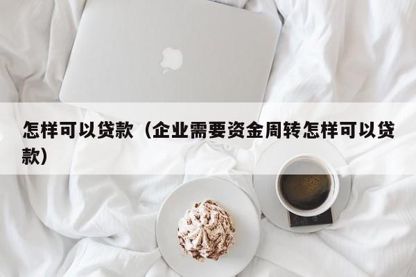 怎样可以贷款（企业需要资金周转怎样可以贷款）