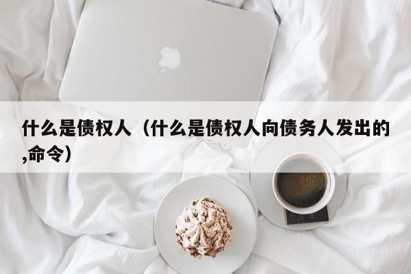 什么是债权人（什么是债权人向债务人发出的,命令）