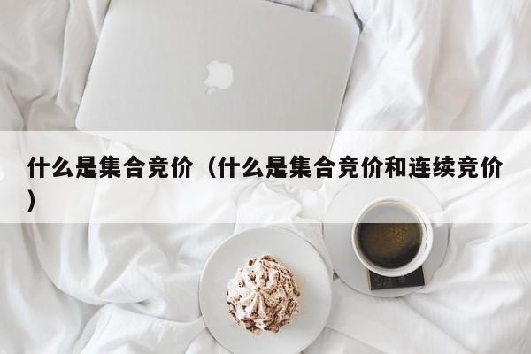 什么是集合竞价（什么是集合竞价和连续竞价）