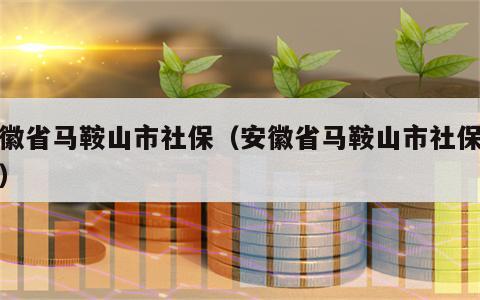 安徽省马鞍山市社保（安徽省马鞍山市社保基数）