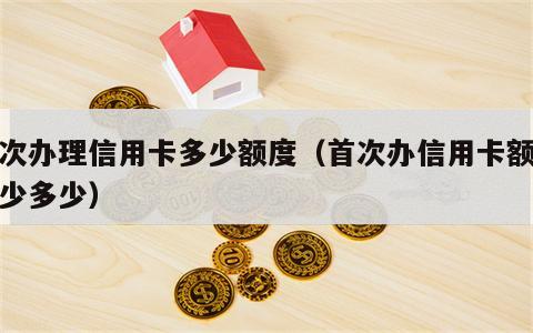 首次办理信用卡多少额度（首次办信用卡额度最少多少）