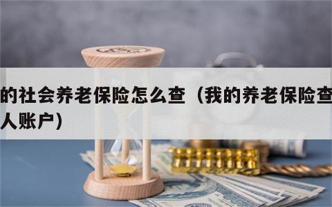 我的社会养老保险怎么查（我的养老保险查询个人账户）