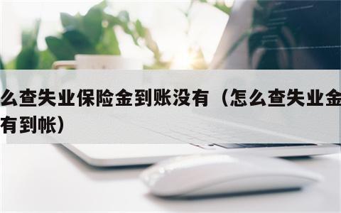 怎么查失业保险金到账没有（怎么查失业金有没有到帐）