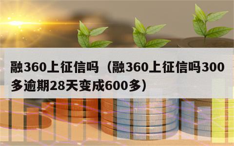 融360上征信吗（融360上征信吗300多逾期28天变成600多）