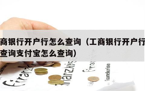 工商银行开户行怎么查询（工商银行开户行怎么查询支付宝怎么查询）