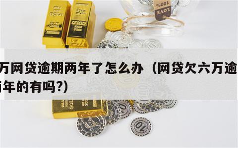 6万网贷逾期两年了怎么办（网贷欠六万逾期两年的有吗?）