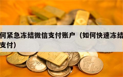 如何紧急冻结微信支付账户（如何快速冻结微信支付）