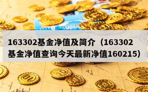 163302基金净值及简介（163302基金净值查询今天最新净值160215）